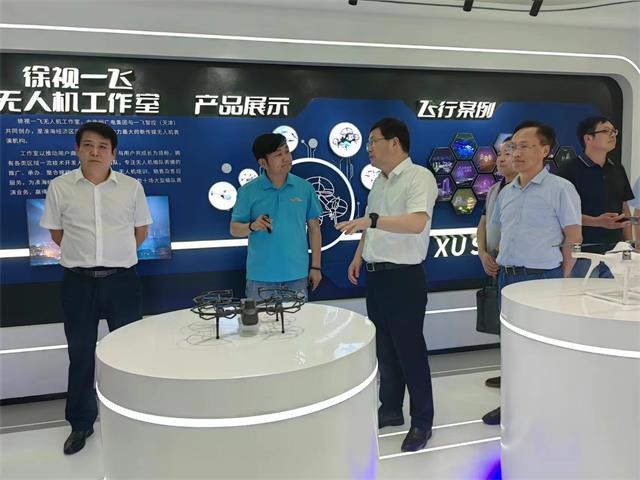 胡衛宇帶隊到徐州廣電傳媒集團參觀考察